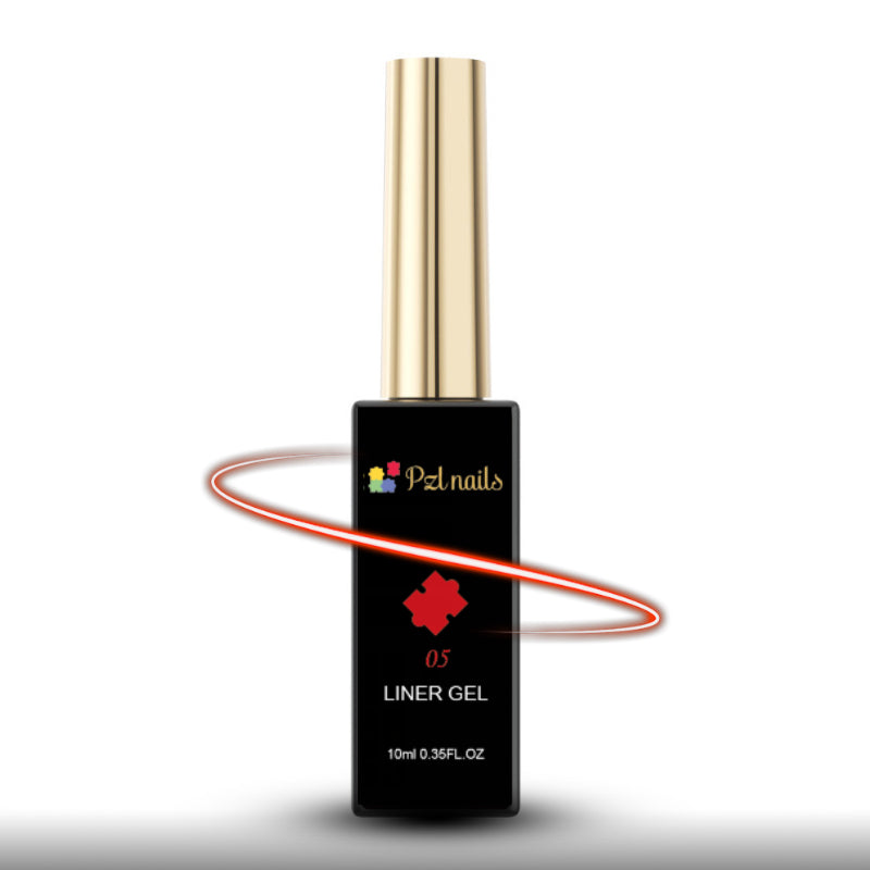 Gel delineador rojo