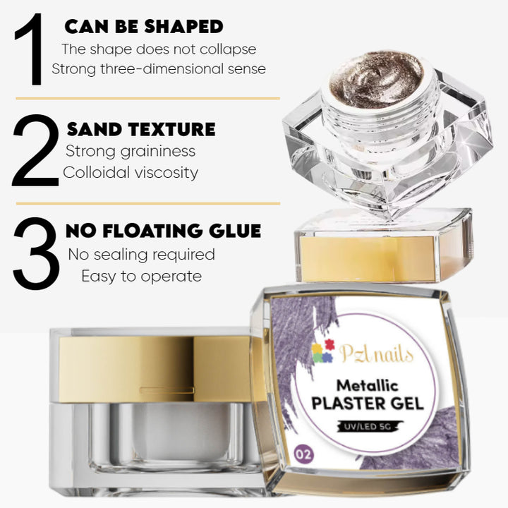 Metallic Plaster Gel