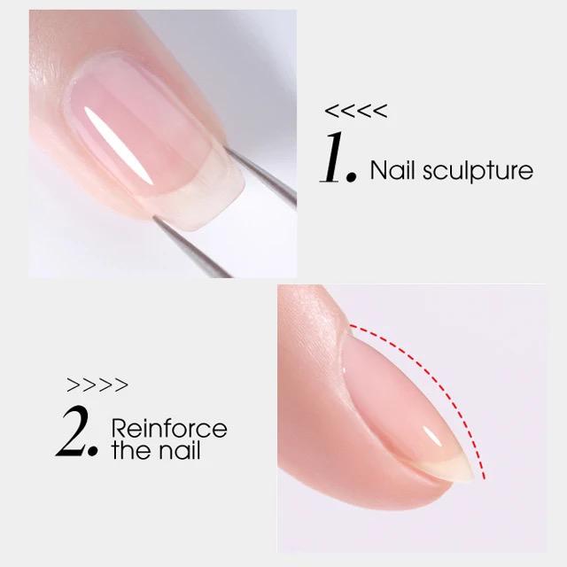 4 in 1 Hard Strong Top Coat Gel Pzl Nails