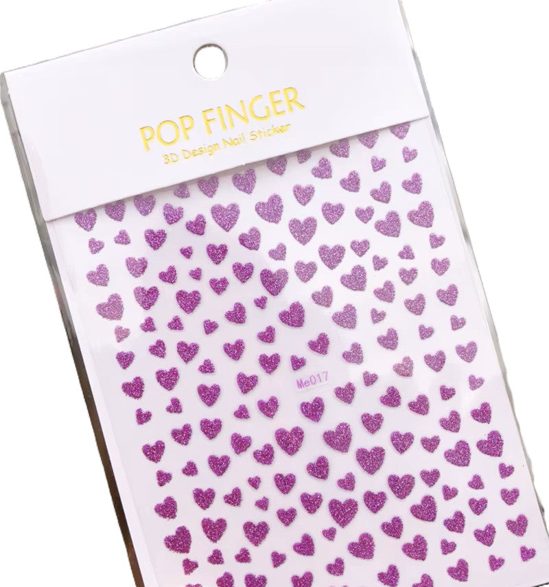 Pegatina de corazón de San Valentín