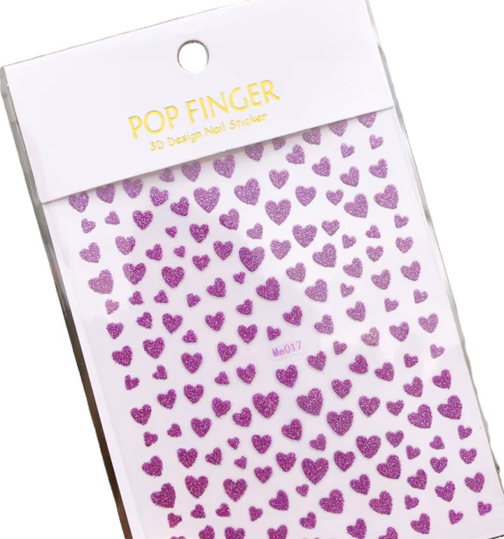 Pegatina de corazón de San Valentín