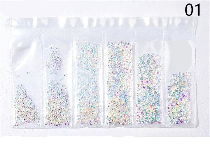 Rhinestone Diamond Pzl Nails