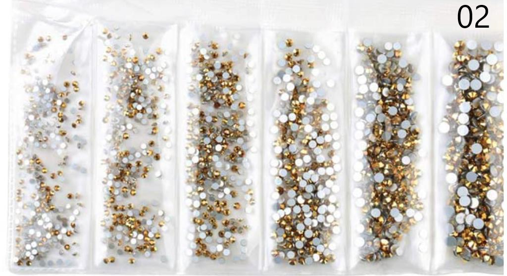 Rhinestone Diamond Pzl Nails