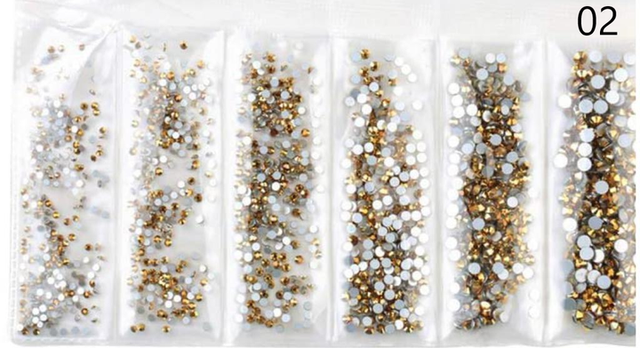 Rhinestone Diamond Pzl Nails