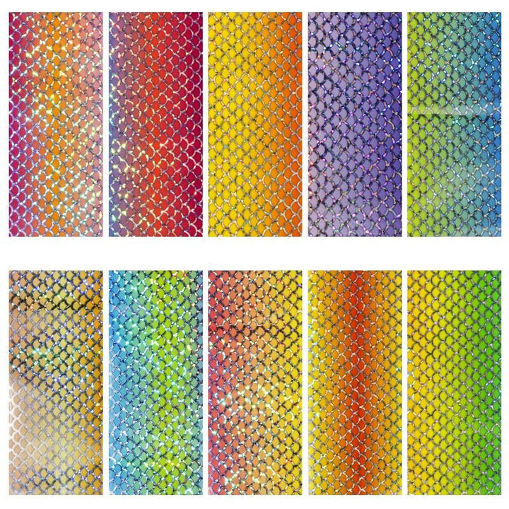 Fish Scale Transfer Foil Pzl Nails