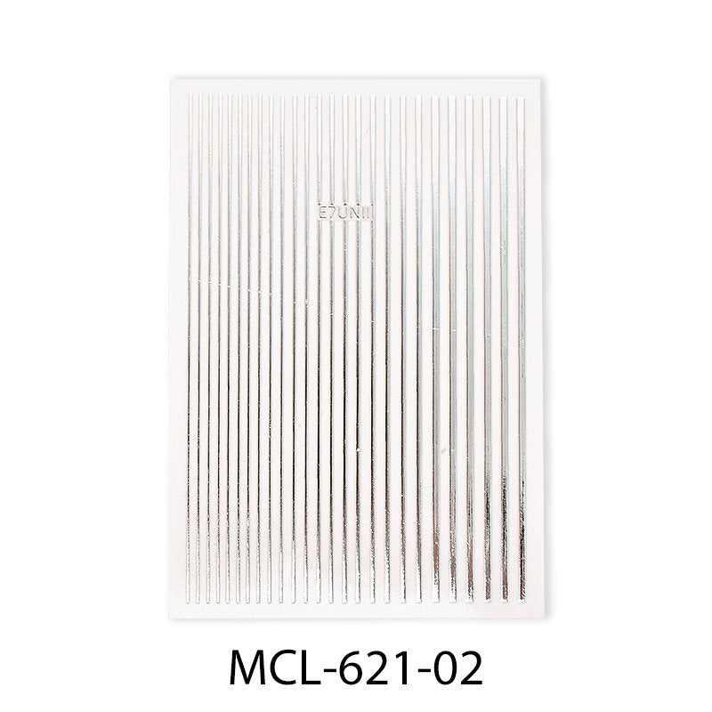 Nail Stickers Bar Line Pzl Nails