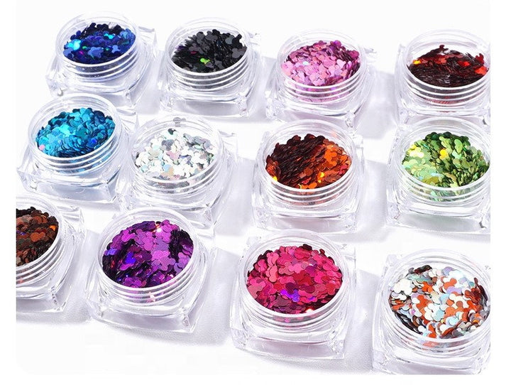 Holographic Mickey Pzl Nails