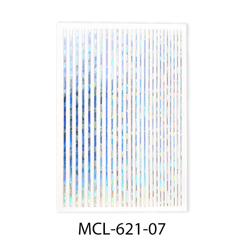 Nail Stickers Bar Line Pzl Nails