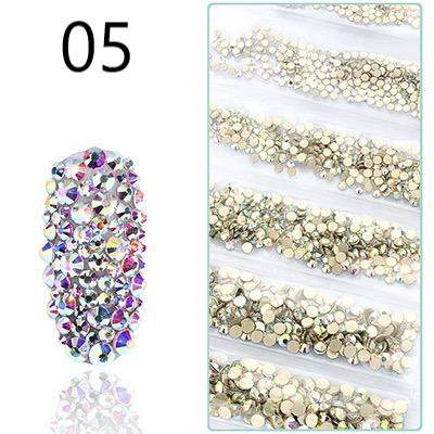Rhinestone Diamond Pzl Nails