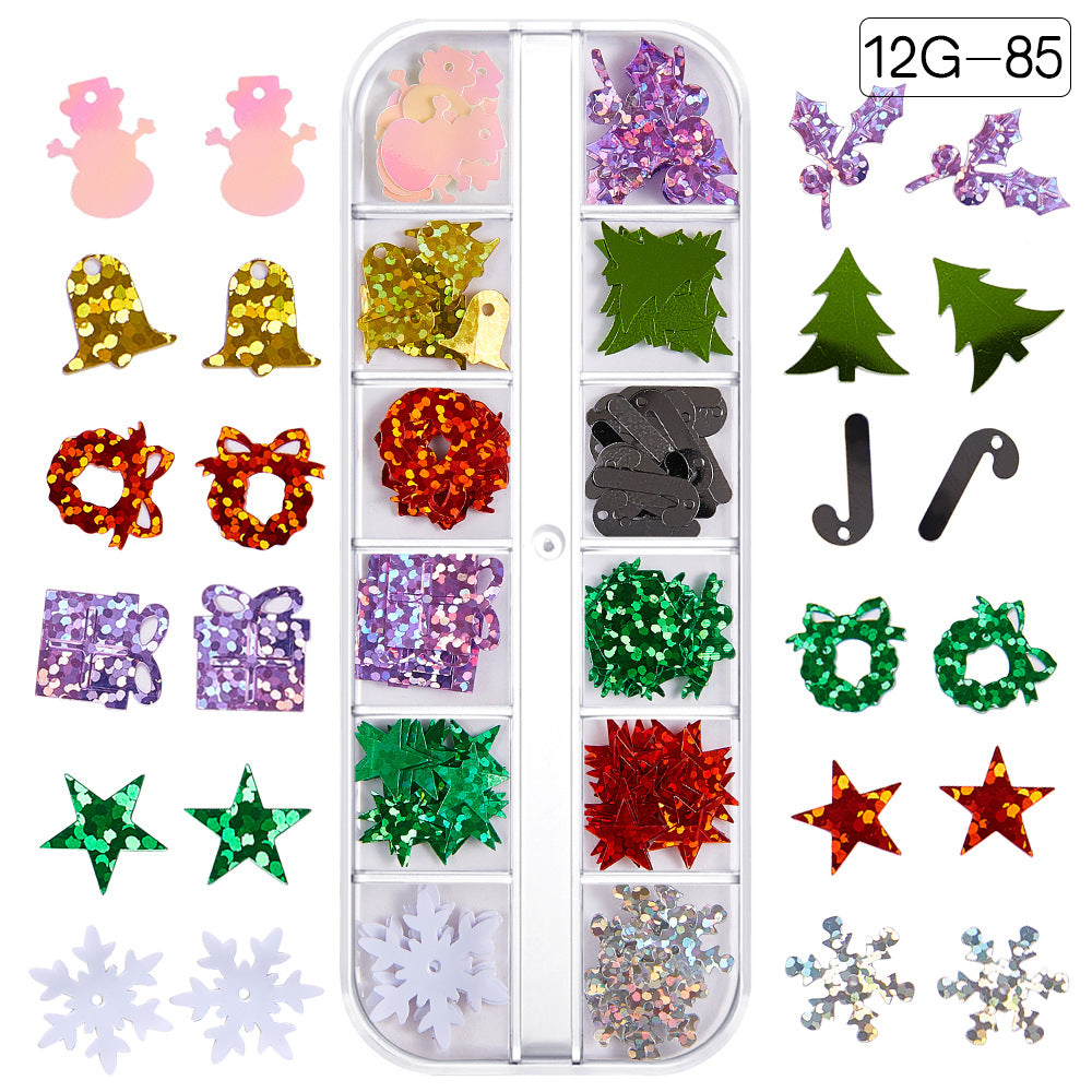Mixed Christmas Set Pzl Nails