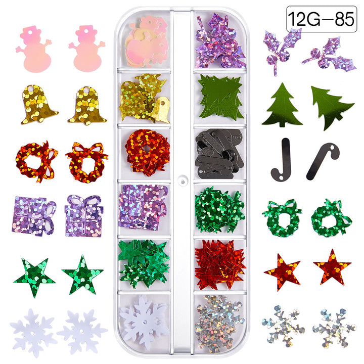 Mixed Christmas Set Pzl Nails