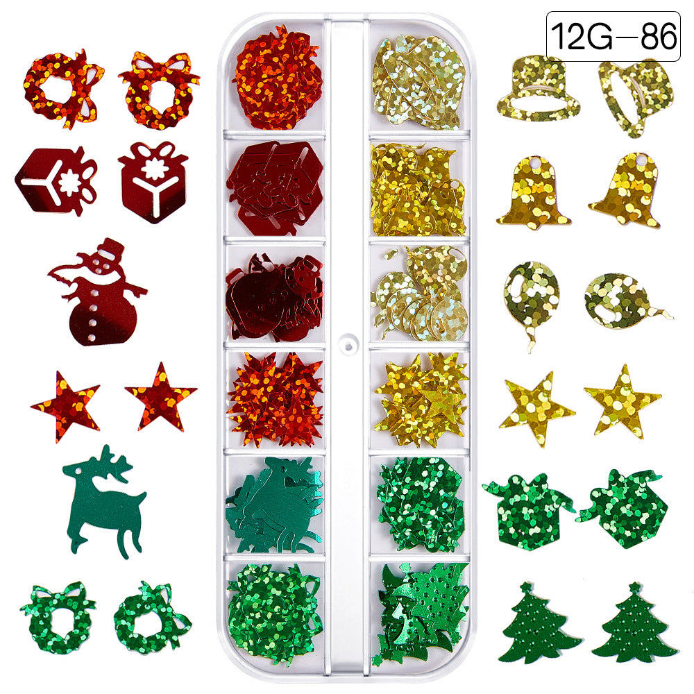 Mixed Christmas Set Pzl Nails