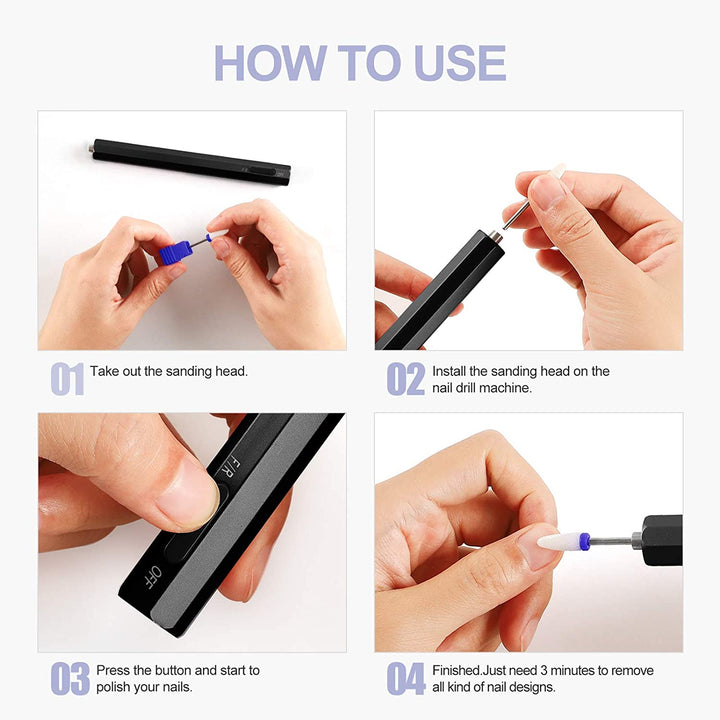 Portable Nail Drill Pzl Nails