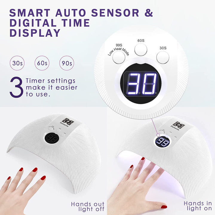 Nail Drill & UV LED Nail Lamp 2 in 1 Pzl Nails