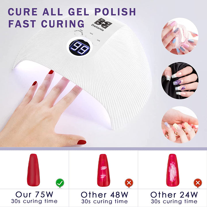 Nail Drill & UV LED Nail Lamp 2 in 1 Pzl Nails