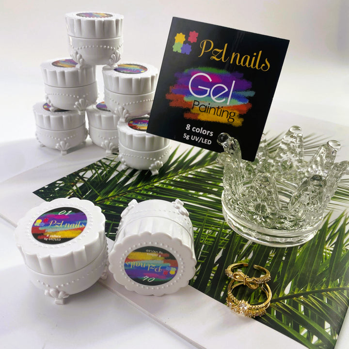 Gel Painting Pzl Nails