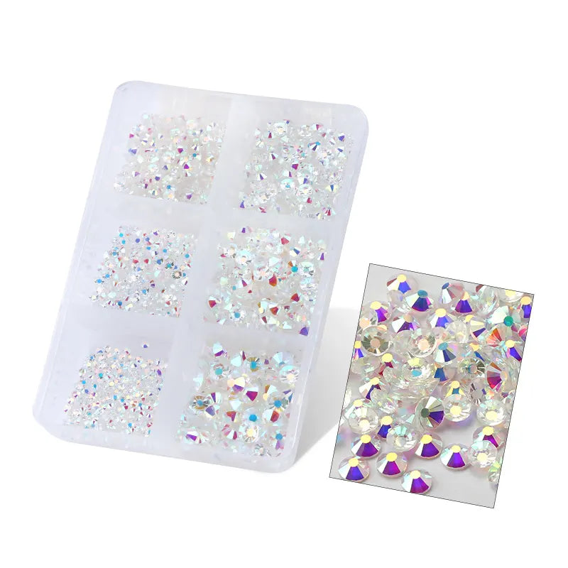 Rhinestones Pzl Nails