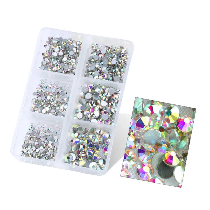 Rhinestones Pzl Nails