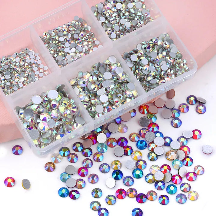 Rhinestones Pzl Nails