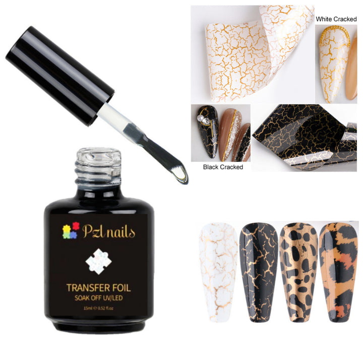 Transfer Foil Gel Pzl Nails