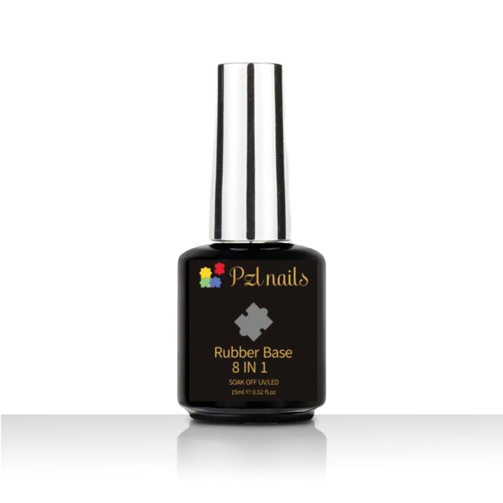 Clear Rubber Base 8 In 1 Pzl Nails