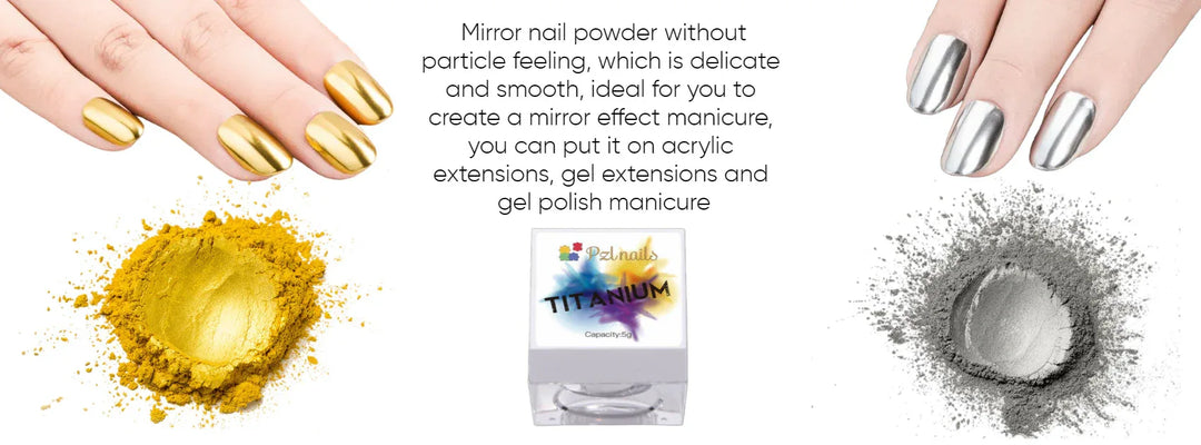 Titanium Chrome - Pzl Nails