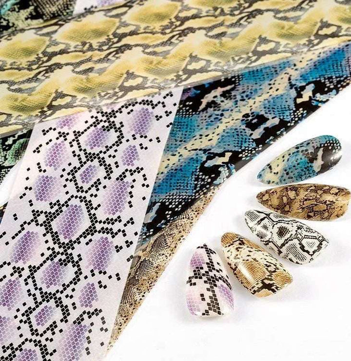 Snake Skin Nail Foil - Pzl Nails