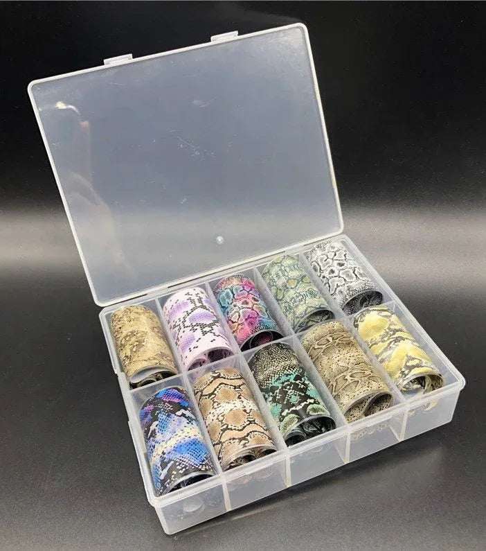 Snake Skin Nail Foil - Pzl Nails
