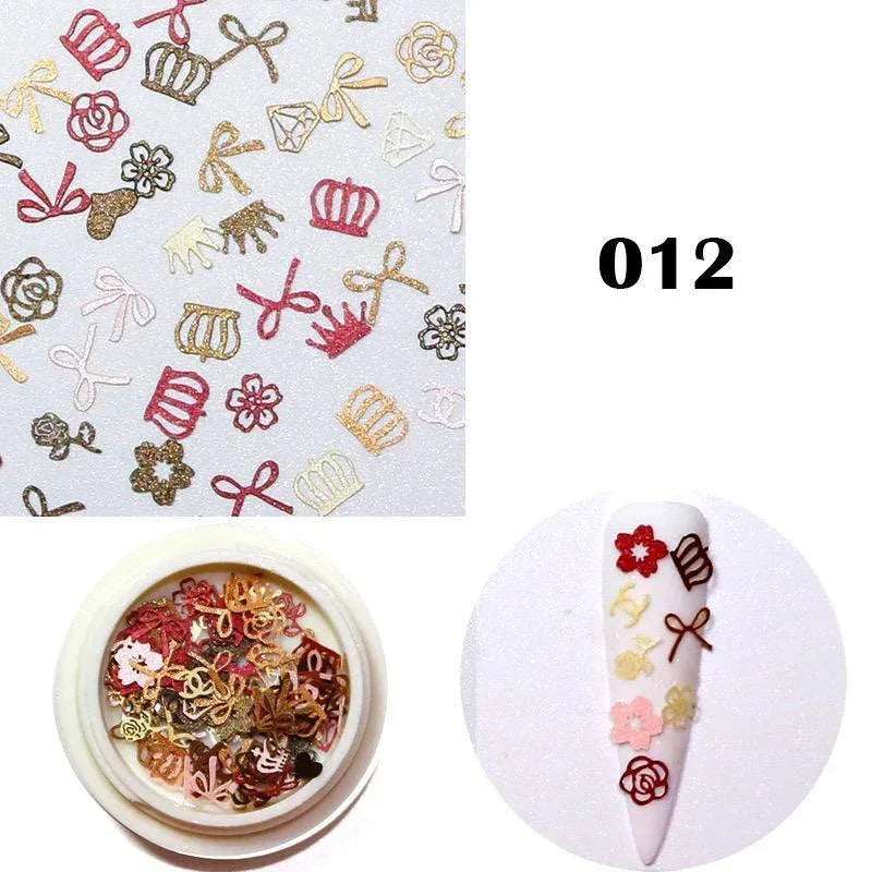 3D Chrysanthemum flamingo shape - Pzl Nails