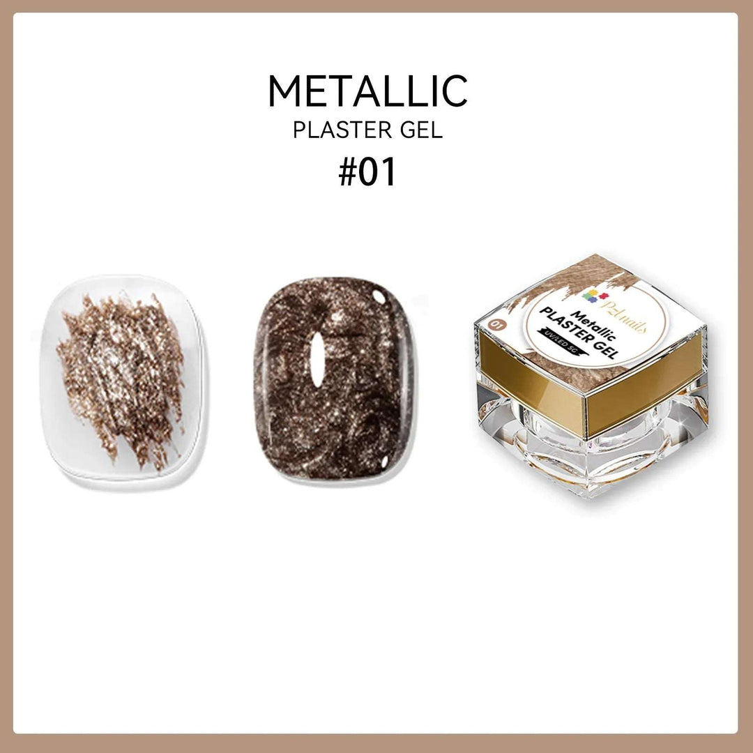 Metallic Plaster Gel - Pzl Nails