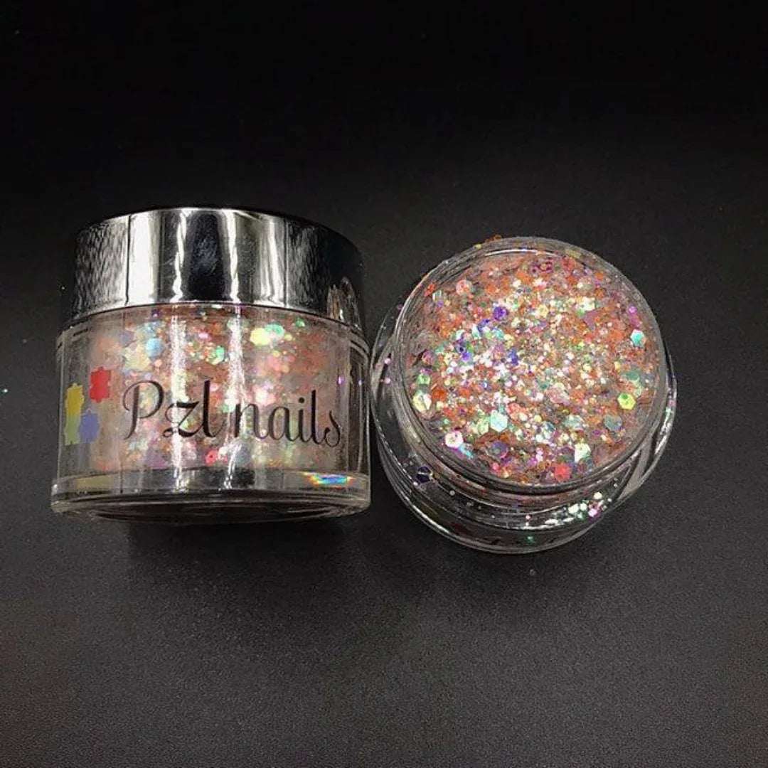 Holographic Cosmetic Glitter - Pzl Nails