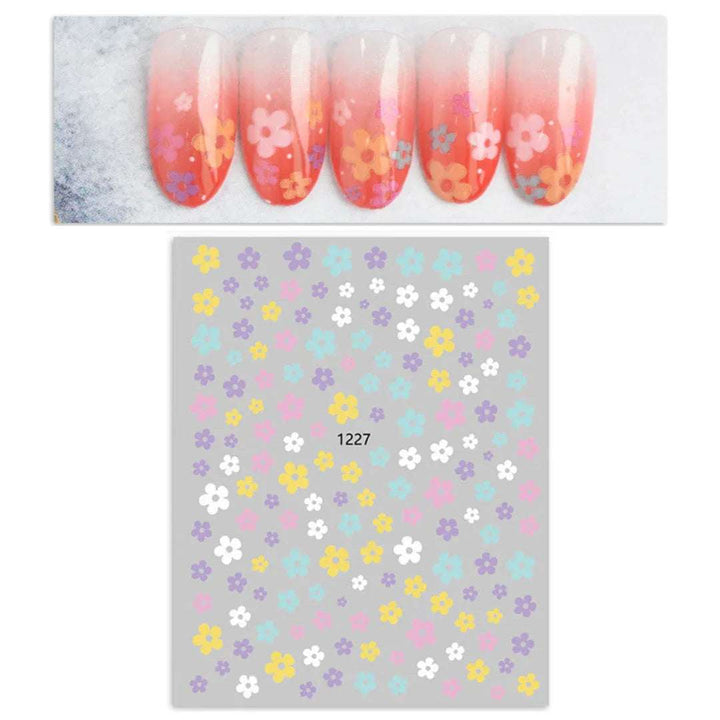Flower Stickers - Pzl Nails