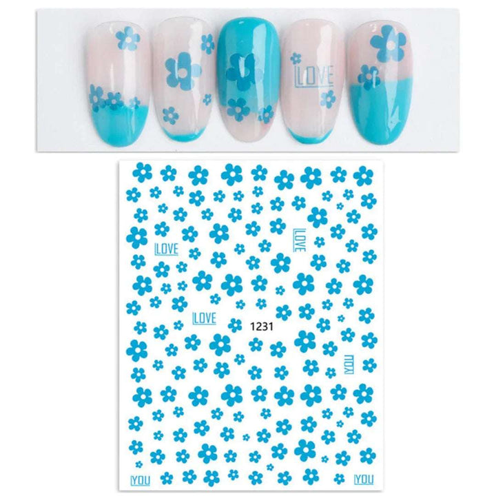 Flower Stickers - Pzl Nails