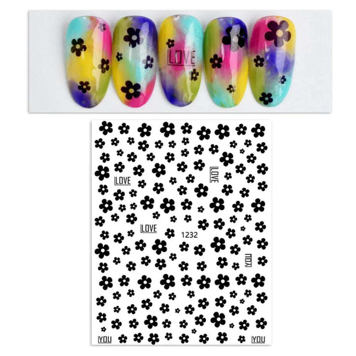 Flower Stickers - Pzl Nails