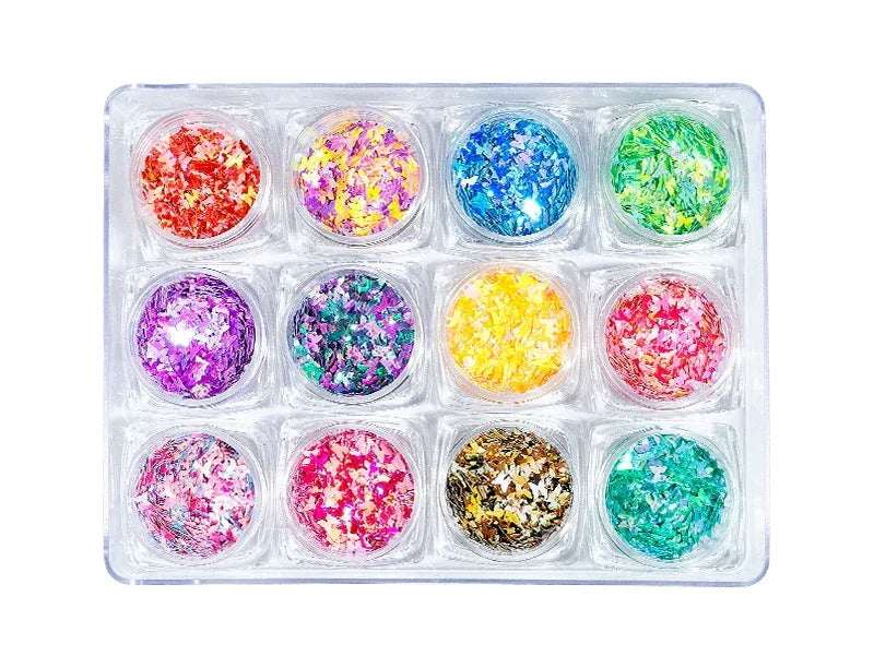 Butterfly Sequins Mix - Pzl Nails