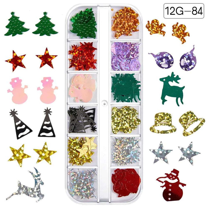 Mixed Christmas Set - Pzl Nails