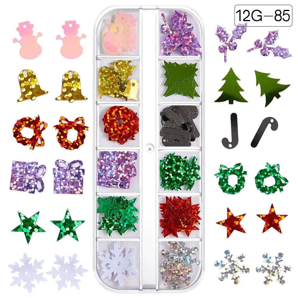 Mixed Christmas Set - Pzl Nails