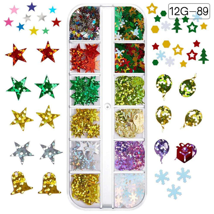 Mixed Christmas Set - Pzl Nails