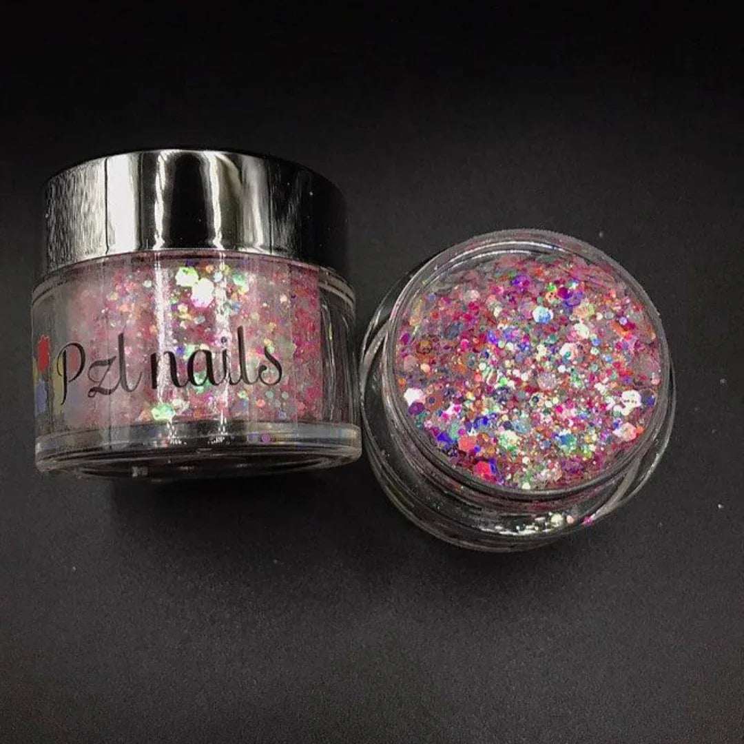 Holographic Cosmetic Glitter - Pzl Nails