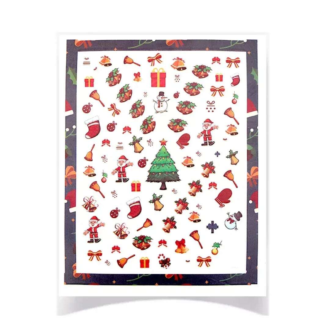Christmas Sticker - Pzl Nails