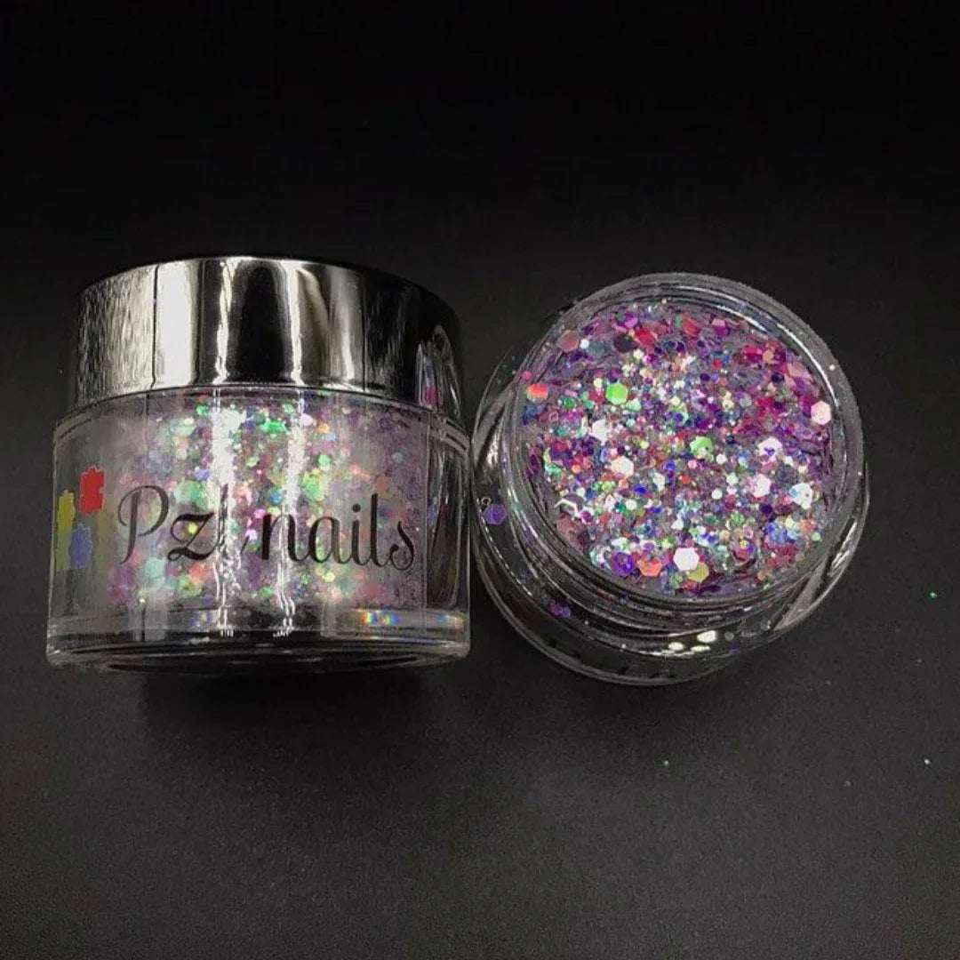 Holographic Cosmetic Glitter - Pzl Nails