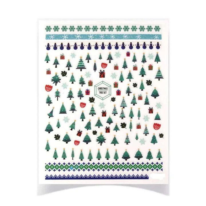 Christmas Sticker - Pzl Nails