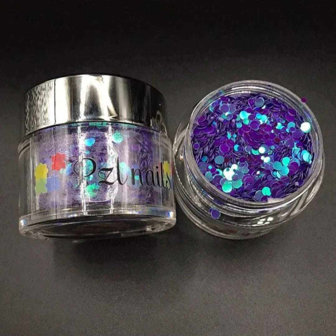 Holographic Cosmetic Glitter - Pzl Nails
