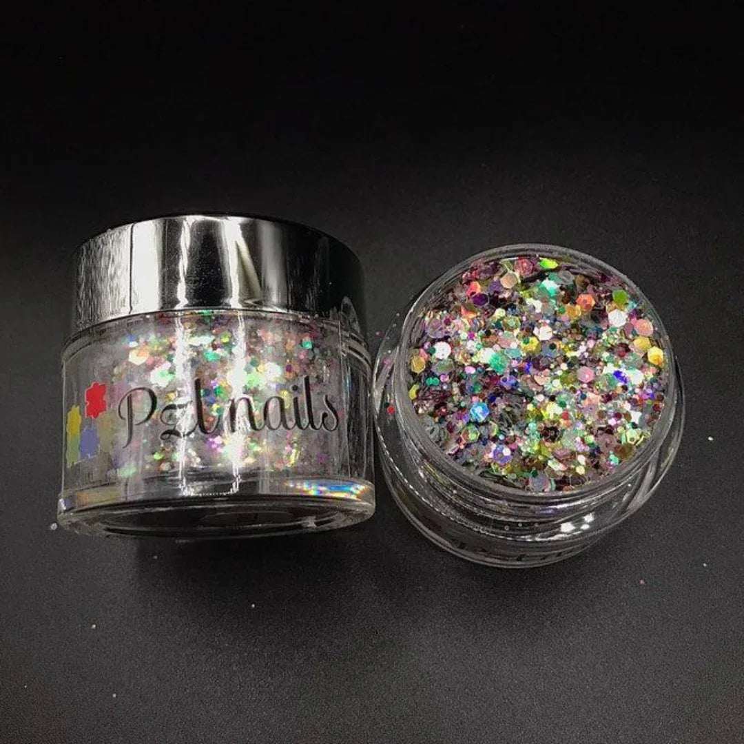 Holographic Cosmetic Glitter - Pzl Nails