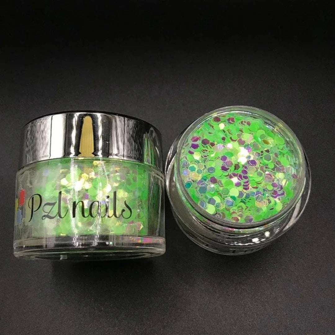 Holographic Cosmetic Glitter - Pzl Nails