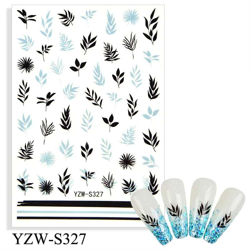 Summer Flower Sticker - Pzl Nails