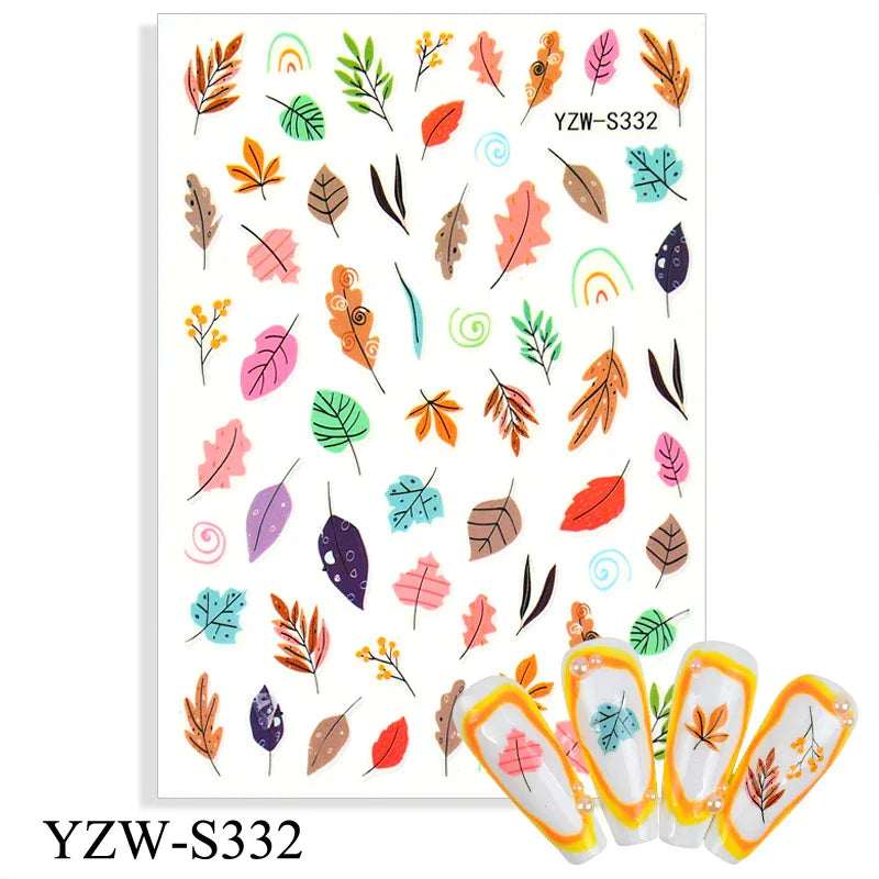 Summer Flower Sticker - Pzl Nails