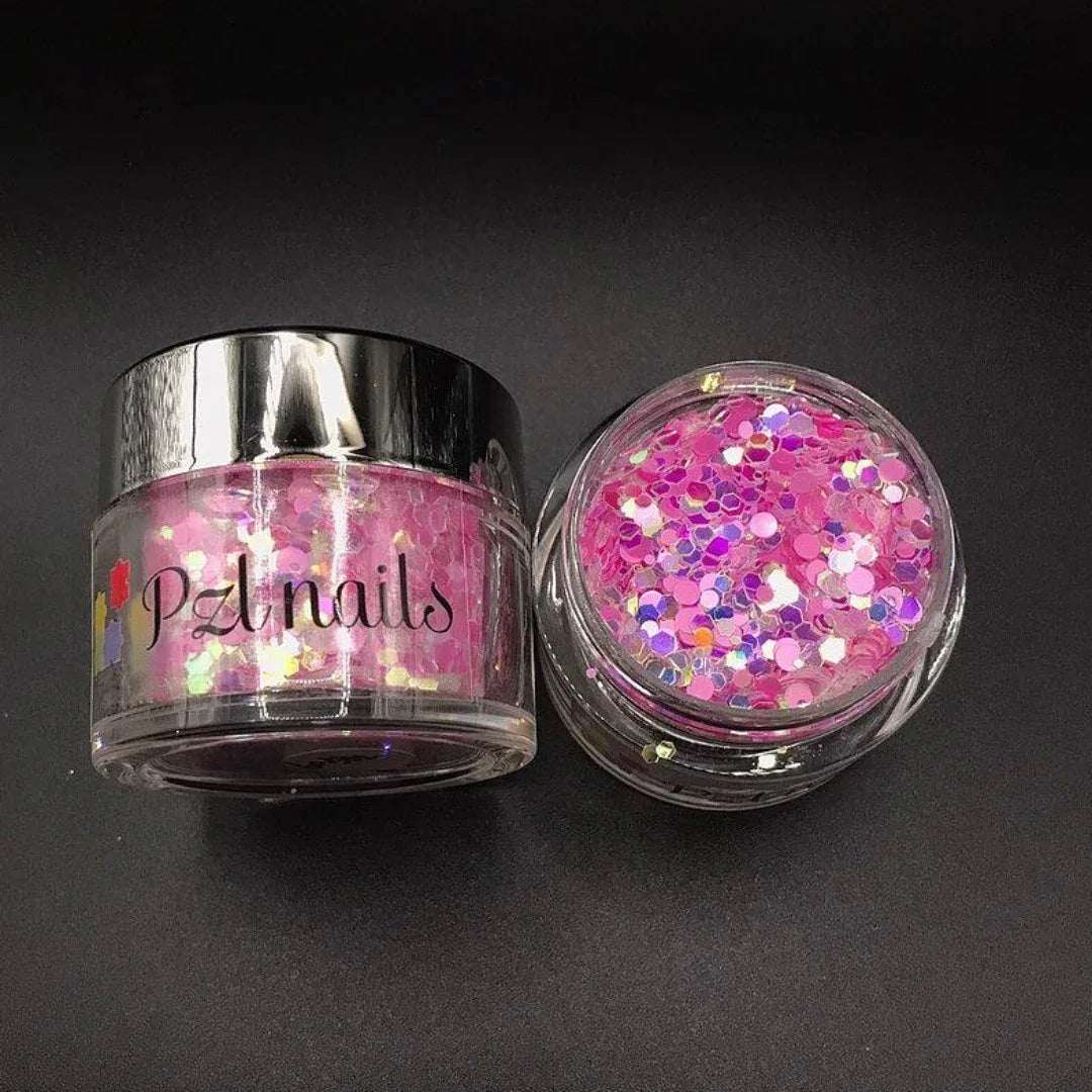 Holographic Cosmetic Glitter - Pzl Nails