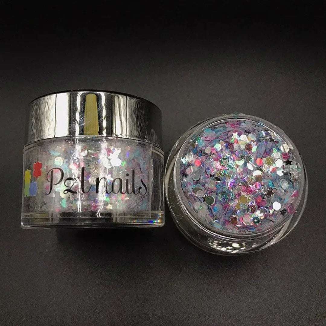 Holographic Cosmetic Glitter - Pzl Nails