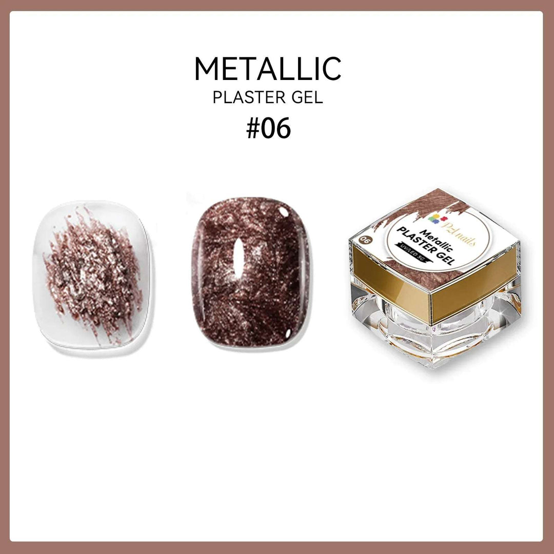 Metallic Plaster Gel - Pzl Nails